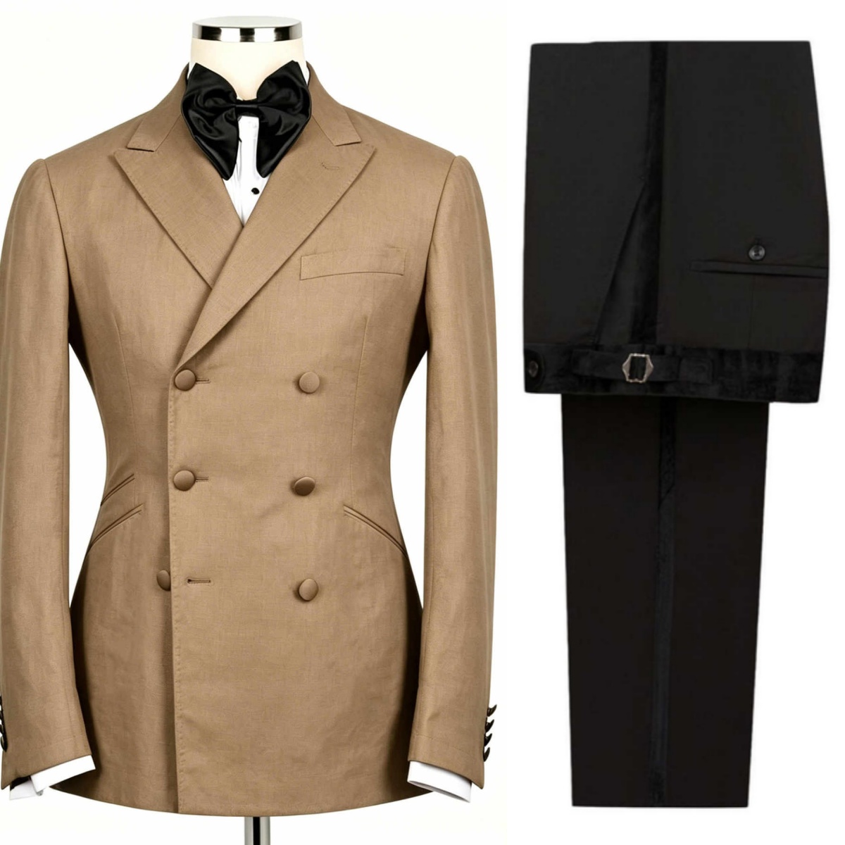 Men Formal Wear Modern - Formele heren smoking, klassieke pasvorm, 2-delig