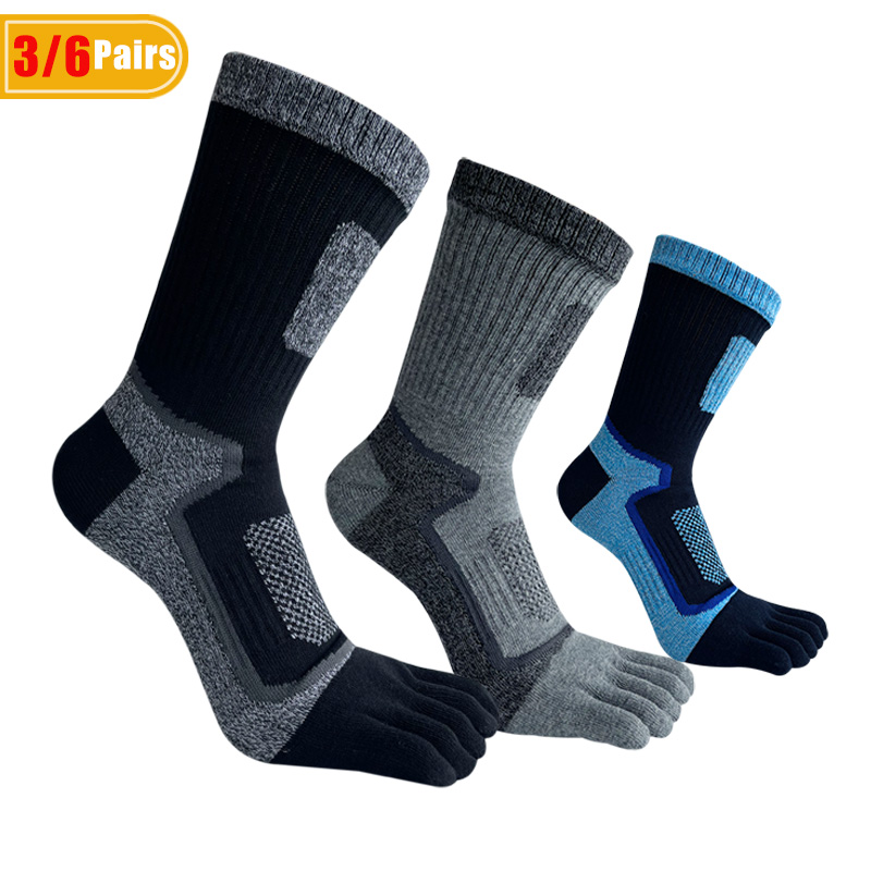 Sock Garter Men - 3/6 paar heren sport teen korte