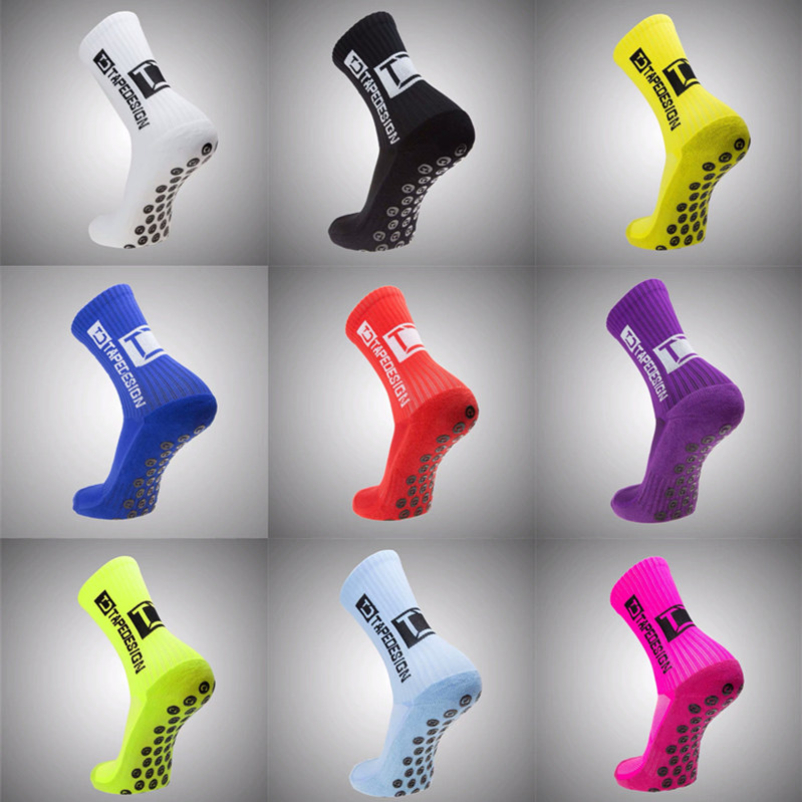 Sock Garter Men - tapedesign voetbalsokken ronde siliconen zuignap grip
