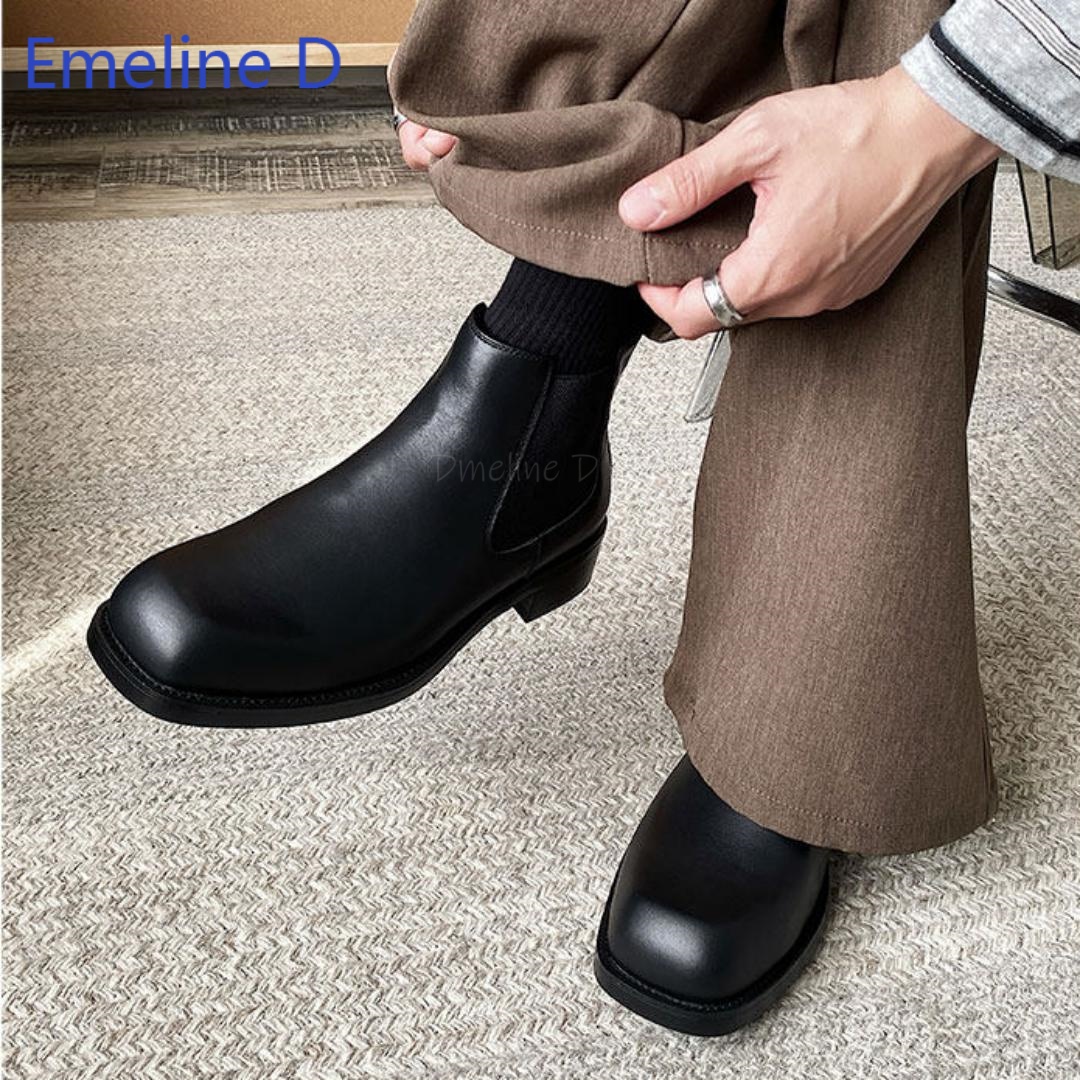 Heren Chelsea-laarzen met vier - Formal Men Daily Wear Footwear recensie en prijs