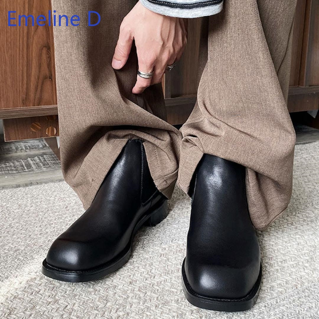 Heren Chelsea-laarzen met vier - Formal Men Daily Wear Footwear recensie en prijs