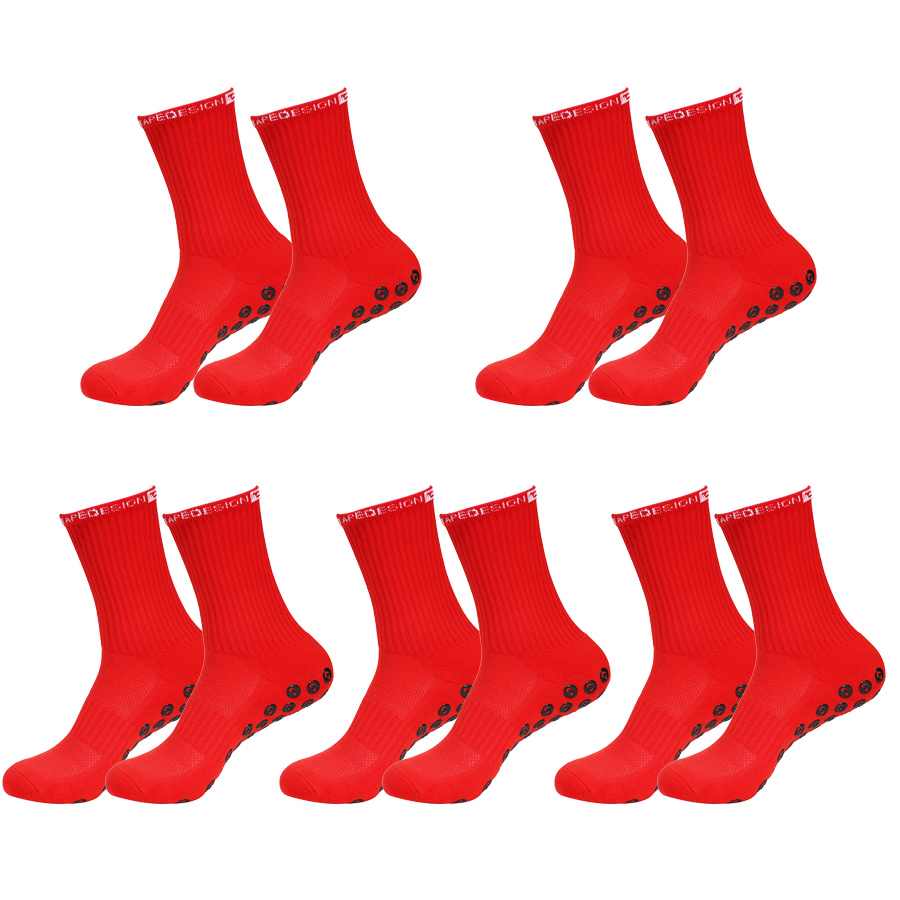 5 paar antislip voetbalsokken  - Sock Garter Men recensie en prijs