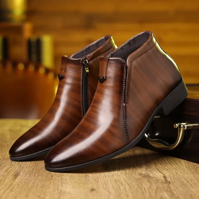 Luxe Heren Laarzen Mode Hoge T - Men Formal Wear With Boots recensie en prijs