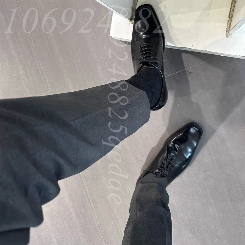 Heren luxe bruine leren Oxford - Formal Men Daily Wear Footwear recensie en prijs