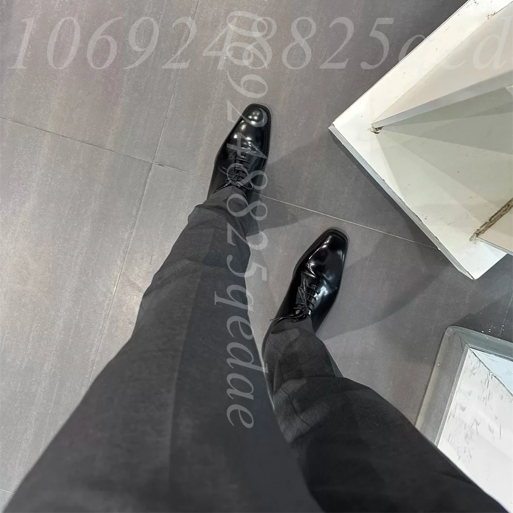 Heren luxe bruine leren Oxford - Formal Men Daily Wear Footwear recensie en prijs