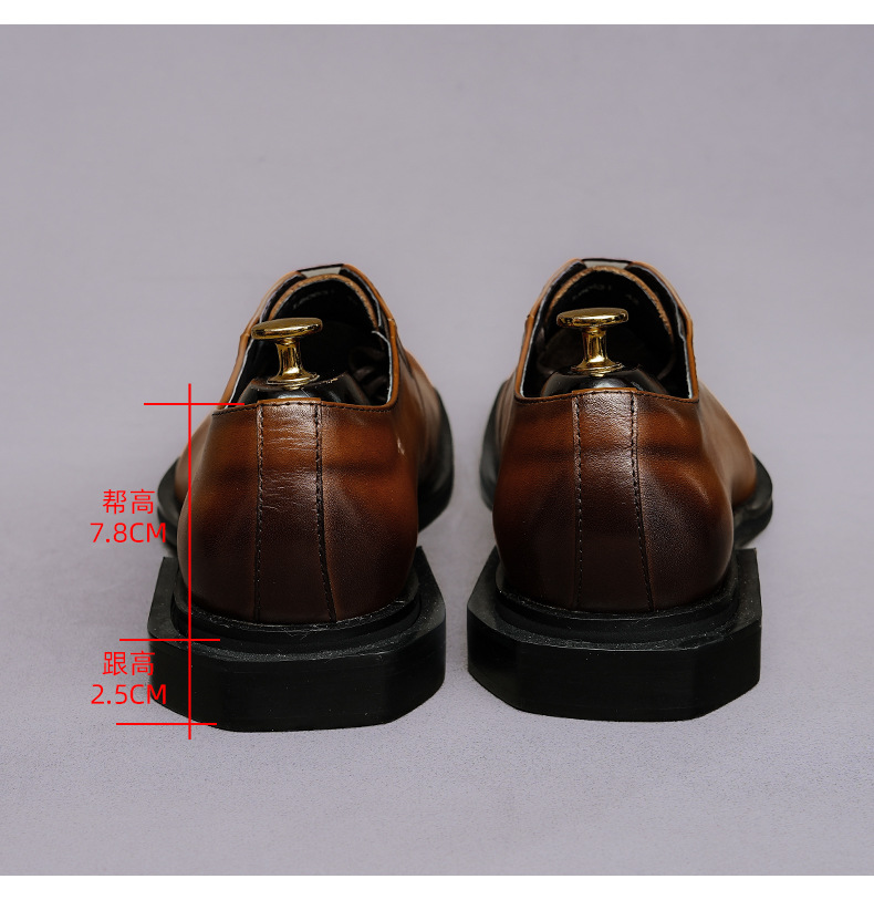 Oxford-schoenen van echt leer  - Formal Men Daily Wear Footwear recensie en prijs