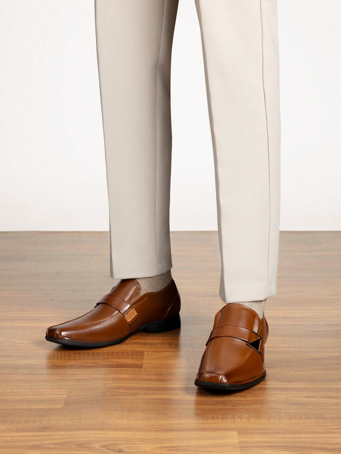 Leren loafers voor heren, met  - Formal Men Daily Wear Footwear recensie en prijs