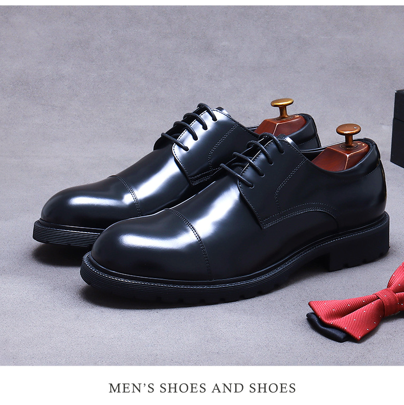 Heren Derby schoenen van paten - Formal Men Daily Wear Footwear recensie en prijs